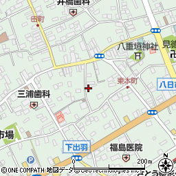 千葉県匝瑳市八日市場イ2898周辺の地図