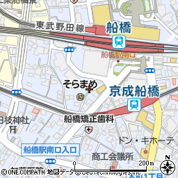 ナビパーク本町第１８駐車場周辺の地図