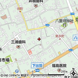 千葉県匝瑳市八日市場イ2876周辺の地図