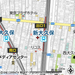 麗郷 新宿店周辺の地図
