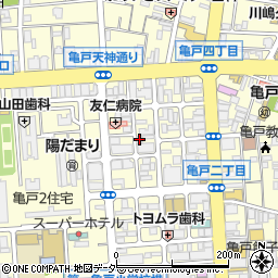 株式会社アドワールド　東京営業所周辺の地図