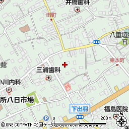 千葉県匝瑳市八日市場イ2854周辺の地図