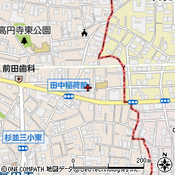 鍵屋カギ丸高円寺店周辺の地図