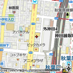 東京都千代田区外神田4丁目3周辺の地図