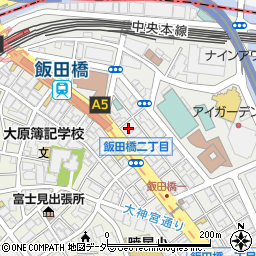 東京都千代田区飯田橋3丁目1-8周辺の地図