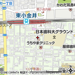 カレーハウスＣｏＣｏ壱番屋ＪＲ東小金井駅南口店周辺の地図