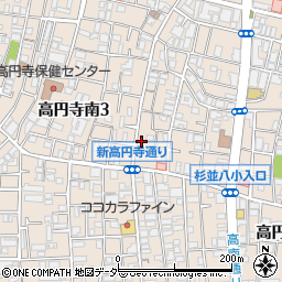オーラルケア高円寺歯科周辺の地図