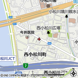 東京都江戸川区西小松川町26周辺の地図