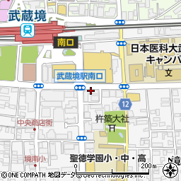 第３ときわビル武蔵境マンション周辺の地図