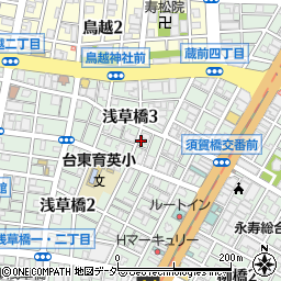 サンビー株式会社　東京店周辺の地図