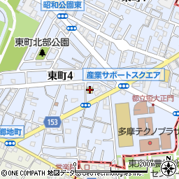 セブンイレブン昭島東町４丁目店周辺の地図