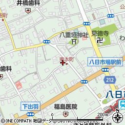 千葉県匝瑳市八日市場イ2923-2周辺の地図