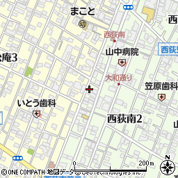 まいばすけっと西荻窪駅南店周辺の地図