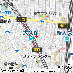 日本電子専門学校１５号館周辺の地図