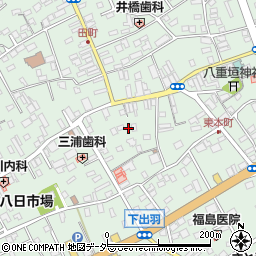 千葉県匝瑳市八日市場イ2866周辺の地図