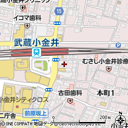 住友不動産販売株式会社　武蔵小金井営業センター周辺の地図