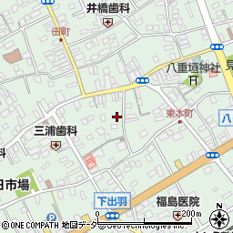 千葉県匝瑳市八日市場イ2875周辺の地図