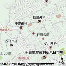千葉県匝瑳市八日市場イ2017周辺の地図