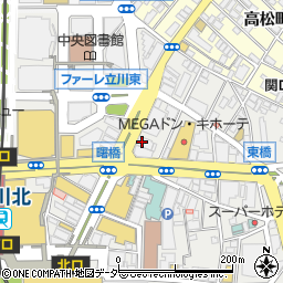 東京海上日動ファシリティーズ株式会社　立川東京海上ビル管理事務所周辺の地図