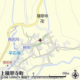 山梨県甲府市上積翠寺町969周辺の地図