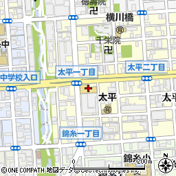 モビリティ東京　墨田蔵前橋通り店周辺の地図