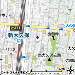 プリオール新宿周辺の地図