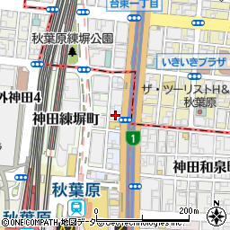 東京都千代田区神田松永町19周辺の地図