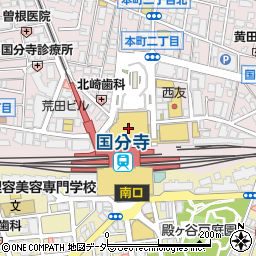 chawan ミーツ国分寺店周辺の地図