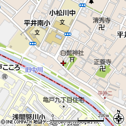 東京都江戸川区平井2丁目3-5周辺の地図