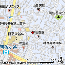 東京都杉並区阿佐谷南1丁目32周辺の地図