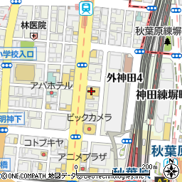 ドン・キホーテ秋葉原店周辺の地図