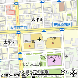 セブンイレブンオリナス錦糸町店周辺の地図