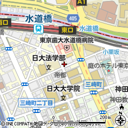 牛角 水道橋店周辺の地図