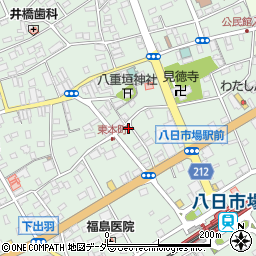 千葉県匝瑳市八日市場イ130周辺の地図