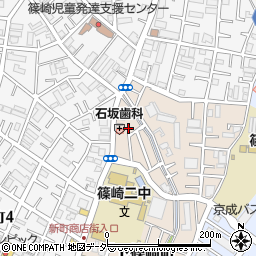 東京都江戸川区下篠崎町15周辺の地図