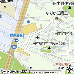 公社田中町住宅２９号棟周辺の地図