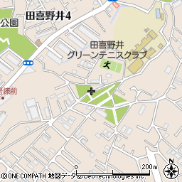 千葉県船橋市田喜野井4丁目39周辺の地図