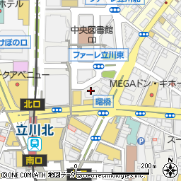 日本司法支援センター　東京地方事務所　多摩支部周辺の地図