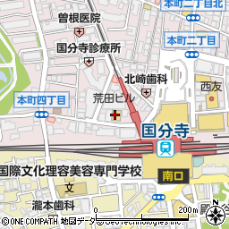 スギドラッグ国分寺駅北口店周辺の地図