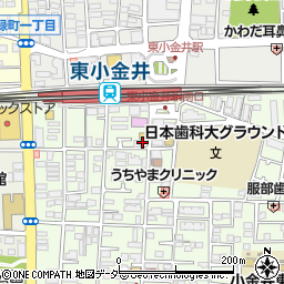 ピタットハウス　東小金井店周辺の地図