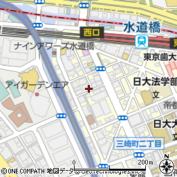 東京都千代田区神田三崎町3丁目周辺の地図