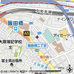 フィルパーク飯田橋周辺の地図