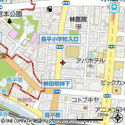 東京都千代田区外神田3丁目3-3周辺の地図