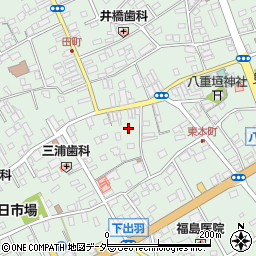 千葉県匝瑳市八日市場イ2874周辺の地図