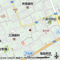 千葉県匝瑳市八日市場イ2873周辺の地図