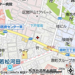 東京都新宿区若松町34周辺の地図