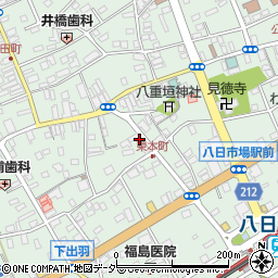 千葉県匝瑳市八日市場イ2923周辺の地図