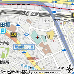 山彦 飯田橋周辺の地図