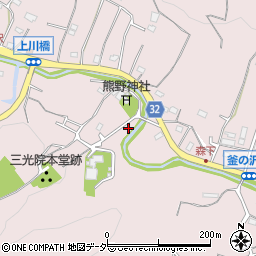 東京都八王子市上川町3083周辺の地図