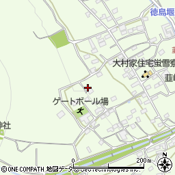 山梨県韮崎市神山町鍋山1941周辺の地図